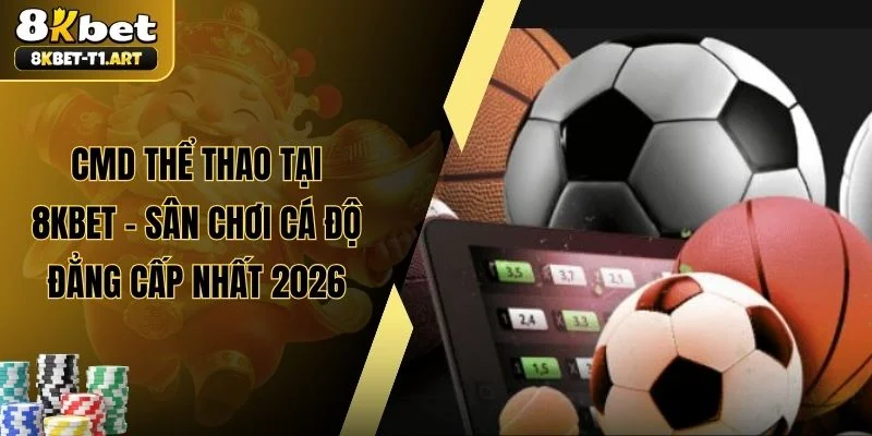 CMD Thể Thao Tại 8KBET - Sân Chơi Cá Độ Đẳng Cấp Nhất 2026