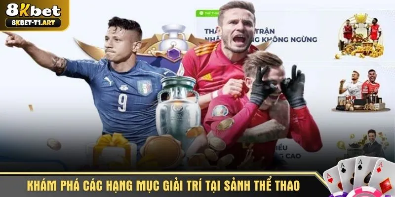 Khám phá các hạng mục giải trí tại sảnh thể thao
